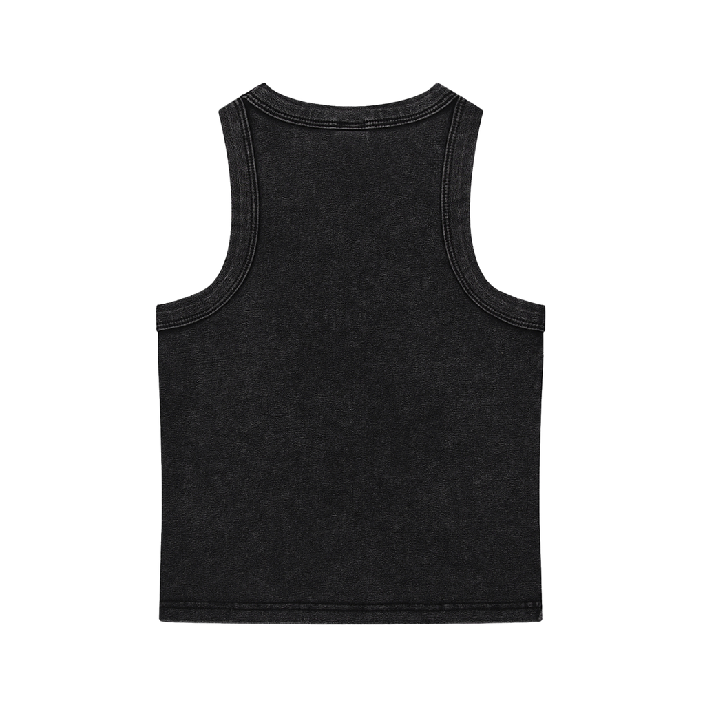 Gold Morals Snow Washed Tank Top