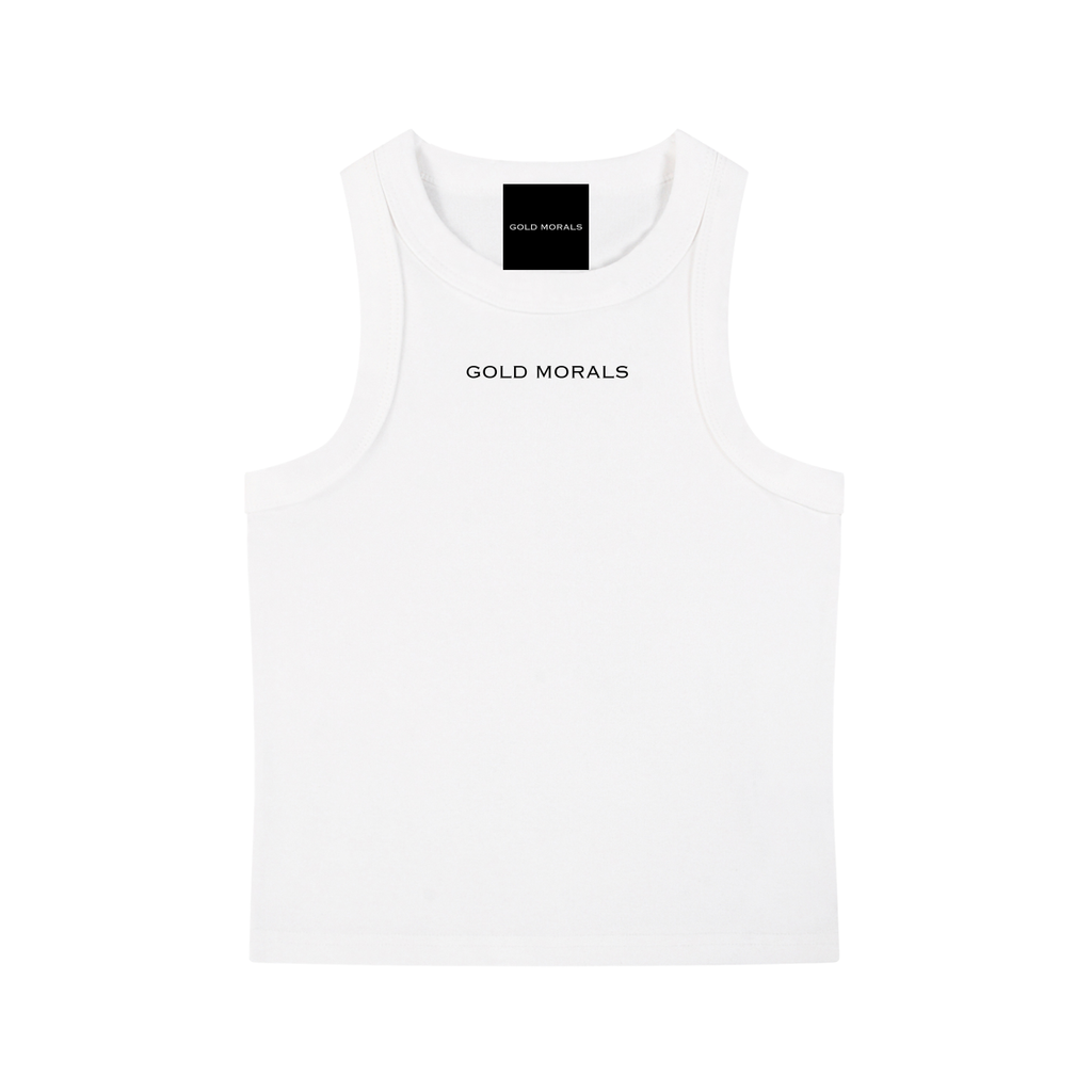 Gold Morals Snow Washed Tank Top