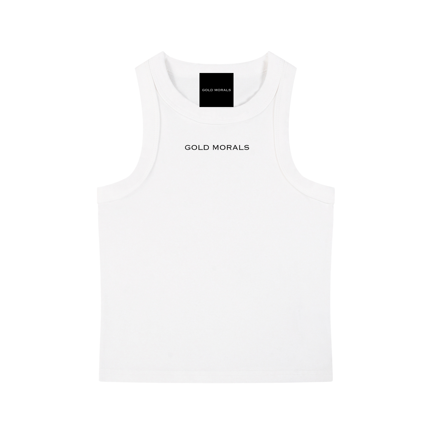Gold Morals Snow Washed Tank Top